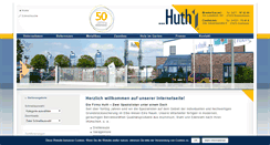 Desktop Screenshot of huth-zaun-torsysteme.de